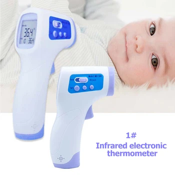 Digital Infrared Thermometer Body Forehead Non Contact Temperature Instruments Hand-held Baby Adult Temperature
Digital Infrared Thermometer Body Forehead Non Contact Temperature Instruments Hand-held Baby Adult Temperature
