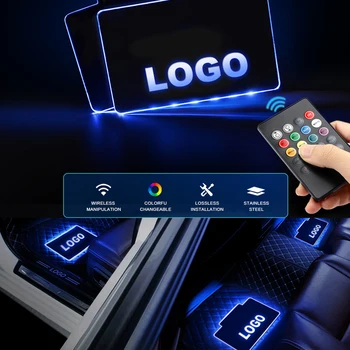 AOONUAUTO Stainless Steel Carpet LED Car Floor Mat Carpet For toyota Peugeot 308 Auto Interior Light Decoration
AOONUAUTO Stainless Steel Carpet LED Car Floor Mat Carpet For toyota Peugeot 308 Auto Interior Light Decoration