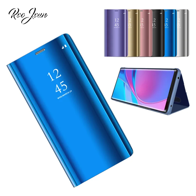 Прозрачный зеркальный чехол для Huawei Mate 30 Pro P30 Lite P40 P20 Honor 20 8X 9X Nova 5T Y9 Y7 Y6 2019 10