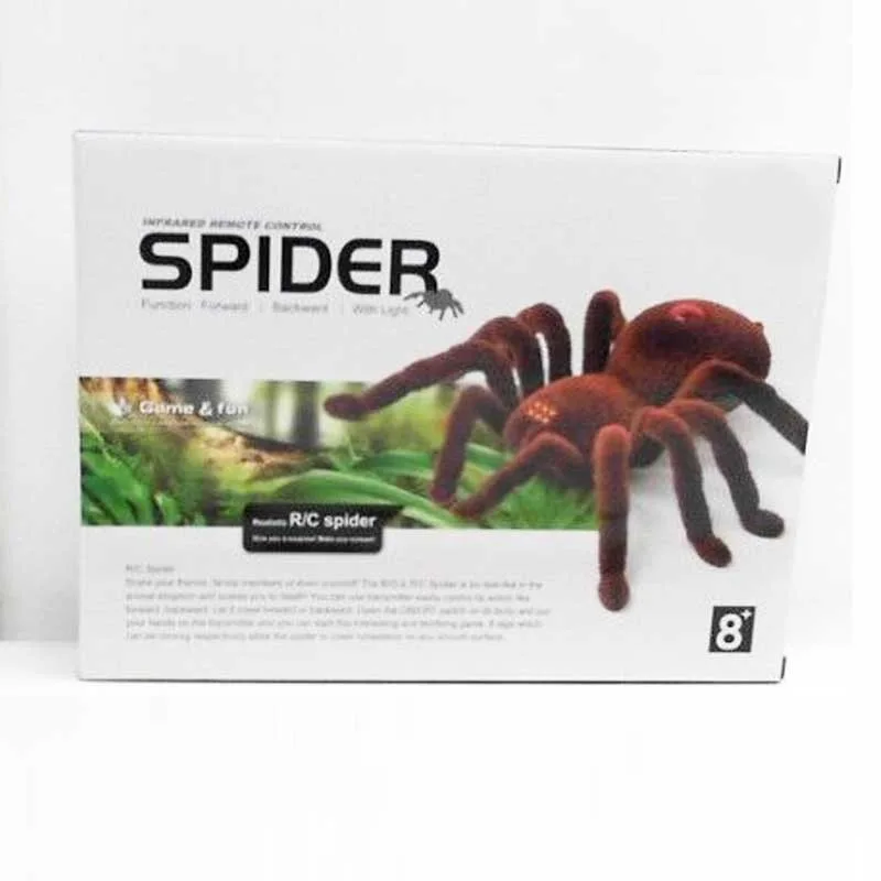 Trick Toys Remote Control Model Big Spider Creative Novelty Spoof Trick Toy Science Educational Remote Control Toy
Trick Toys Remote Control Model Big Spider Creative Novelty Spoof Trick Toy Science Educational Remote Control Toy