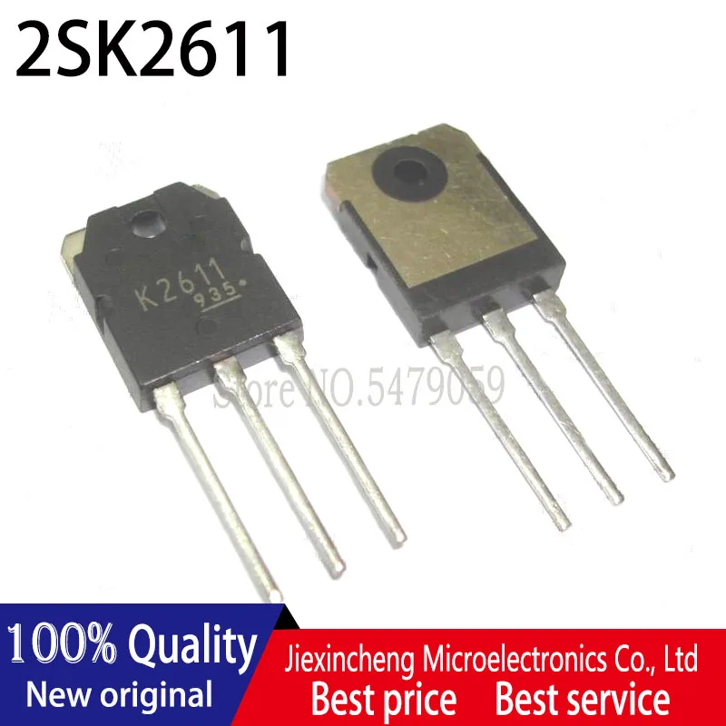 10PCS 2SK2611 K2611 TO-247 9A 900V MOSFET New original
10PCS 2SK2611 K2611 TO-247 9A 900V MOSFET New original