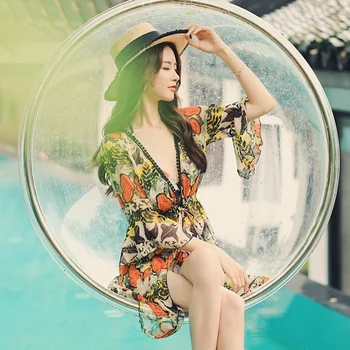 Women Printed Bandeau Push Up Bathing Suit Bikini Set with Cover Up Swimming Beachwear Summer Sexy Biquinis Underwire Swimsuit
Women Printed Bandeau Push Up Bathing Suit Bikini Set with Cover Up Swimming Beachwear Summer Sexy Biquinis Underwire Swimsuit