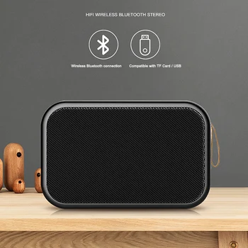 Bluetooth Portable Speaker Louder Volume Clear Stereo Sound Bass USB Mini Speaker For Car Home DQ-Drop
Bluetooth Portable Speaker Louder Volume Clear Stereo Sound Bass USB Mini Speaker For Car Home DQ-Drop
