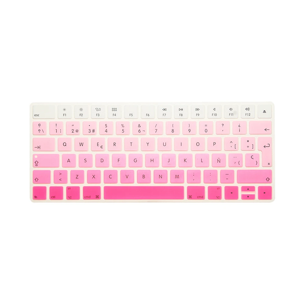 Spain With ñ Magic Keyboard Cover Silicone Skin Protective Film For Apple Magic Keyboard2 2015 A1644 EU IMAC Keyboard Case
Spain With ñ Magic Keyboard Cover Silicone Skin Protective Film For Apple Magic Keyboard2 2015 A1644 EU IMAC Keyboard Case