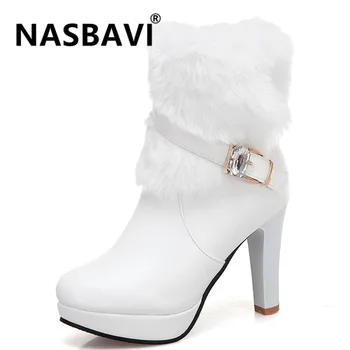 NASBAVI new fashion PU glossy style contracted tide British Style zipper high heel Rhinestone belt buckle winter short boot
NASBAVI new fashion PU glossy style contracted tide British Style zipper high heel Rhinestone belt buckle winter short boot