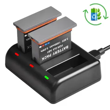 AB1 Rechargeable Li-ion Battery Pack and 3-Channel LED Charger with Type C Port for DJI OSMO Action Camera
AB1 Rechargeable Li-ion Battery Pack and 3-Channel LED Charger with Type C Port for DJI OSMO Action Camera