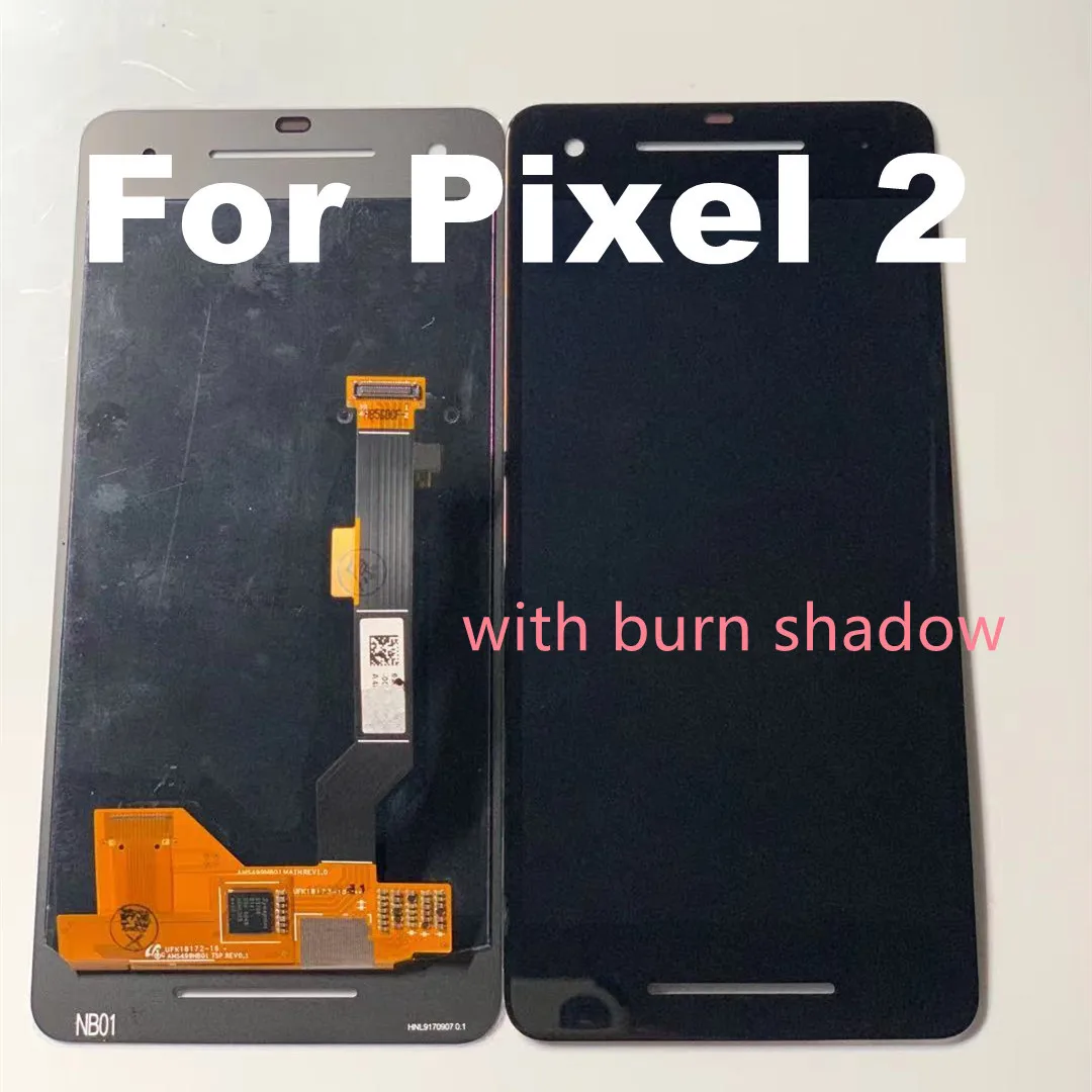 Фото Amoled для 5 0 дюймового ЖК-дисплея Google Pixel 2 фотоэкран Pixel2 замена экрана с Burn Shadow |