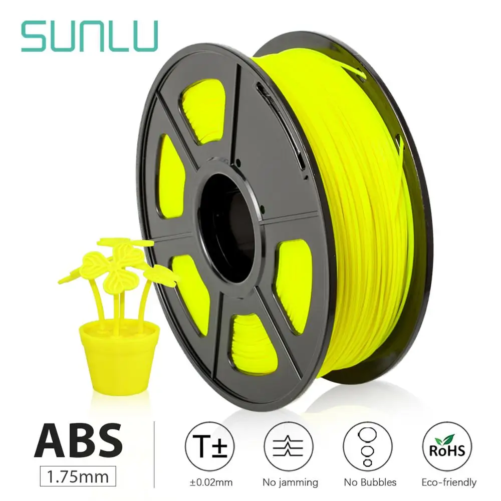 SUNLU Excellent impact strength abrasion performance abs plastic abs material price 3d printer filament 3d filament 2.85
SUNLU Excellent impact strength abrasion performance abs plastic abs material price 3d printer filament 3d filament 2.85
