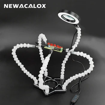 NEWACALOX Soldering Iron Holder 5PC Flexible Helping Hands with Adjustable Alligator Clip for DIY Welding Work Soldering Station
NEWACALOX Soldering Iron Holder 5PC Flexible Helping Hands with Adjustable Alligator Clip for DIY Welding Work Soldering Station