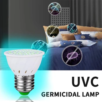 E14 Germicidal Light UVC Lamp Sterilizer E27 LED UV Desinfection Lamp GU10 LED Ultraviolet Light Bulb UV Sterilizer Lamp
E14 Germicidal Light UVC Lamp Sterilizer E27 LED UV Desinfection Lamp GU10 LED Ultraviolet Light Bulb UV Sterilizer Lamp