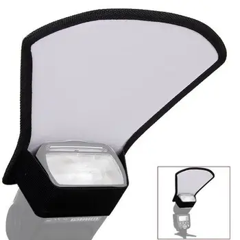 Universal worldwide Camera Flash Diffuser Softbox Silver&White Reflector for Canon SLR camera Photography Studio Accessory
Universal worldwide Camera Flash Diffuser Softbox Silver&White Reflector for Canon SLR camera Photography Studio Accessory