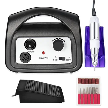 35000 RPM Manicure Machine Apparatus for Manicure Pedicure Kit Electric File with Cutter Nail Art Tool Nail Drill Machine
35000 RPM Manicure Machine Apparatus for Manicure Pedicure Kit Electric File with Cutter Nail Art Tool Nail Drill Machine