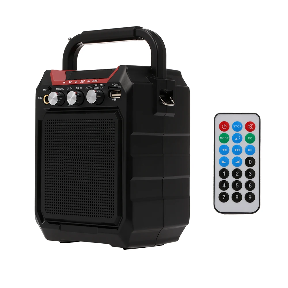 Wireless Bluetooth Speakers 7W Outdoor Loudspeaker FM Radio TF Card AUX IN U Disk Music Player One-click Recording
Wireless Bluetooth Speakers 7W Outdoor Loudspeaker FM Radio TF Card AUX IN U Disk Music Player One-click Recording