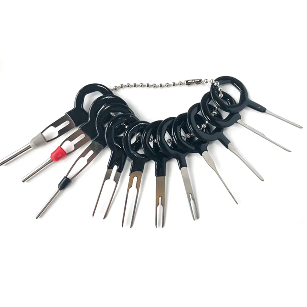 11Pcs/lot Auto Car Plug Circuit Board Wire Harness Tool Pick Crimp Needle Set Universal Connector Crimp Pin Terminal Extraction
11Pcs/lot Auto Car Plug Circuit Board Wire Harness Tool Pick Crimp Needle Set Universal Connector Crimp Pin Terminal Extraction