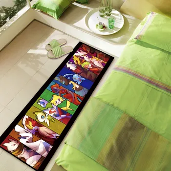 Cartoon Pokemon Go Ball Pikachu Evee Floor Doormat Rug Long Mat Carpet Kitchen Non-slip Mat
Cartoon Pokemon Go Ball Pikachu Evee Floor Doormat Rug Long Mat Carpet Kitchen Non-slip Mat