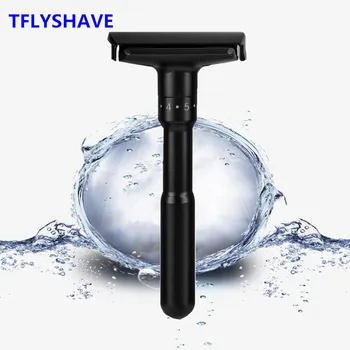TFLYSHAVE Adjustable Safety Razor Double Edge Classic Mens Shaving Mild Aggressive 1-6 File Hair Removal Shaver with 5 Blades
TFLYSHAVE Adjustable Safety Razor Double Edge Classic Mens Shaving Mild Aggressive 1-6 File Hair Removal Shaver with 5 Blades