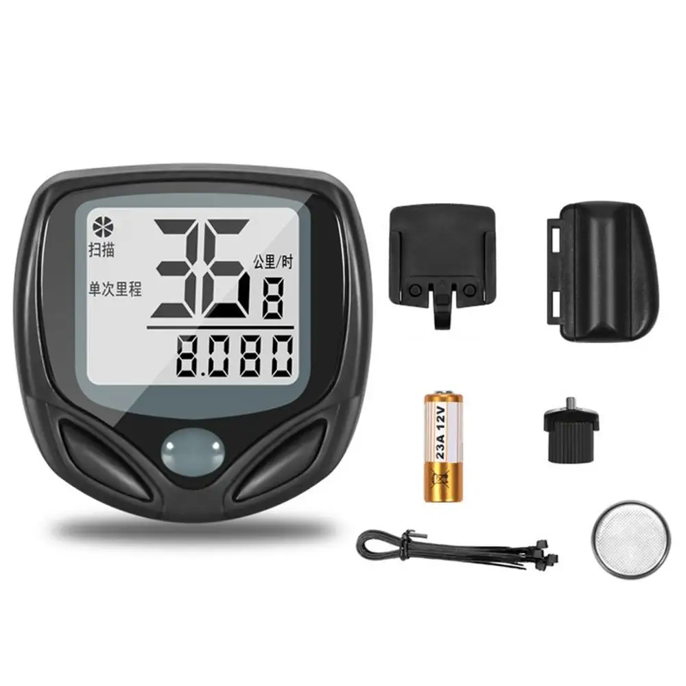 Wireless Cycling Cycle Bicycle Bike Computer With Heart Rate Monitor Speedometer Odometer and Calorie Counter
Wireless Cycling Cycle Bicycle Bike Computer With Heart Rate Monitor Speedometer Odometer and Calorie Counter