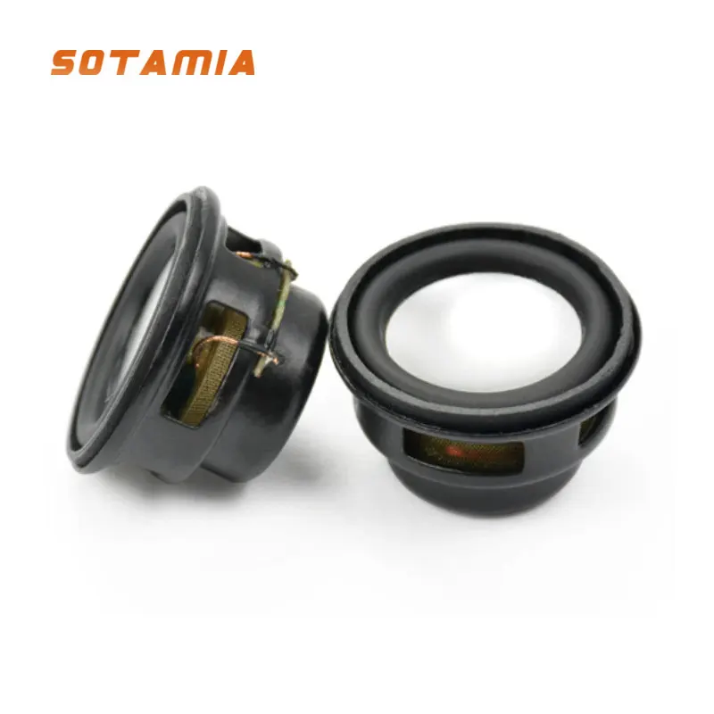 SOTAMIA 2Pcs 27MM Mini Audio Sound Music Speaker 4 Ohm 3 W DIY Bass Multimedia Portable Amplifier Speaker Woofer Loudspeaker
SOTAMIA 2Pcs 27MM Mini Audio Sound Music Speaker 4 Ohm 3 W DIY Bass Multimedia Portable Amplifier Speaker Woofer Loudspeaker