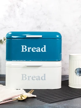 Home Bread Box Cupboard Iron Snack Box Desktop Finishing Dust-Proof Storage Box Storage Bin Keeper Food Kitchen Shelf Decor
Home Bread Box Cupboard Iron Snack Box Desktop Finishing Dust-Proof Storage Box Storage Bin Keeper Food Kitchen Shelf Decor