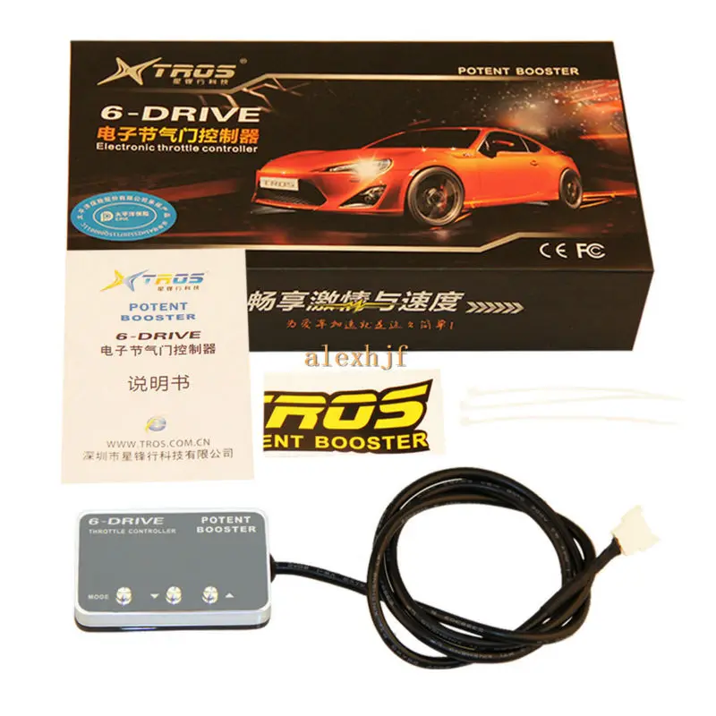 TROS Potent Booster II 6 Drive Electronic Throttle Controller, Ultra-thin, TS-510 Case for Opel Vauxhall Astra 2000+ etc
TROS Potent Booster II 6 Drive Electronic Throttle Controller, Ultra-thin, TS-510 Case for Opel Vauxhall Astra 2000+ etc