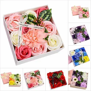 Flower paper box Decoration Carnation Small Square Box Soap Flower Bouquet Mother's Day Customer Feedback Gift Bags 
Flower paper box Decoration Carnation Small Square Box Soap Flower Bouquet Mother's Day Customer Feedback Gift Bags