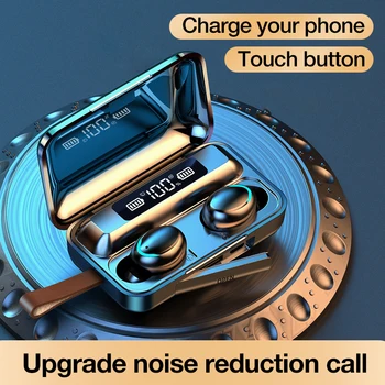 KUSDO Touch Wireless Earphone Bluetooth Headphones HiFi Stereo Earphones Noise Canceling Headset Waterproof Earbuds LED Power
KUSDO Touch Wireless Earphone Bluetooth Headphones HiFi Stereo Earphones Noise Canceling Headset Waterproof Earbuds LED Power