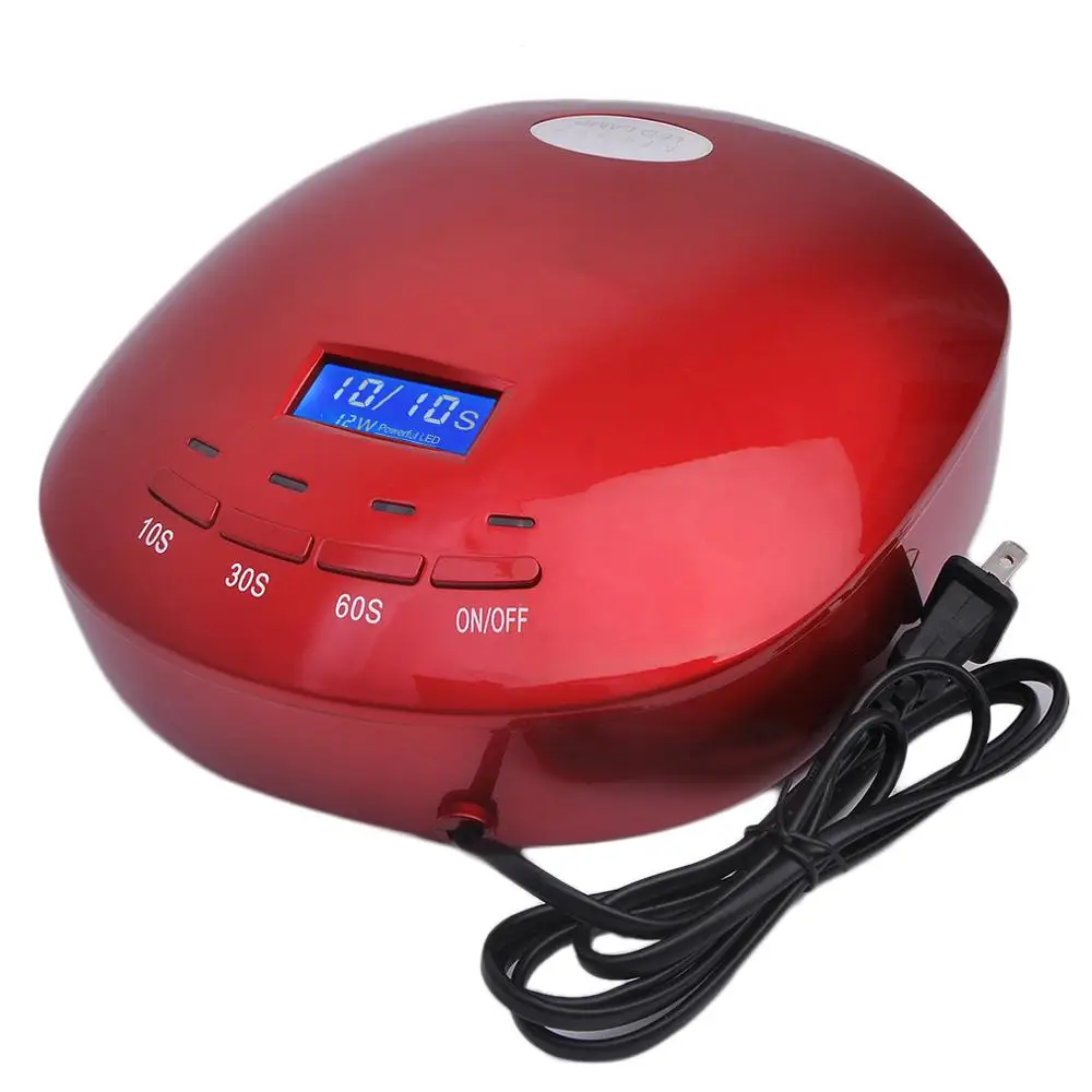 12W LED Nail Dryer Curing Lamp Machine Nail Art Tool Automatic Timer for UV Gel Nail Polish Fast Drying
12W LED Nail Dryer Curing Lamp Machine Nail Art Tool Automatic Timer for UV Gel Nail Polish Fast Drying
