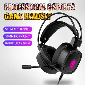 S100 Wired Headphone With Mic Stereo Surround-Sound Noise-Canceling 7.1 Rgb-Lights Audio Headset Gamer Earphones For PS4 PC New
S100 Wired Headphone With Mic Stereo Surround-Sound Noise-Canceling 7.1 Rgb-Lights Audio Headset Gamer Earphones For PS4 PC New