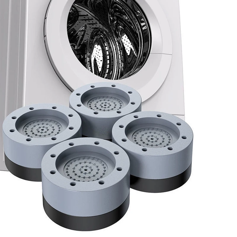 4pcs Universal Washing Machine Foot Pad Increased Anti-skid Pad Shock Absorber Drum Anti-shake Refrigerator Stand
4pcs Universal Washing Machine Foot Pad Increased Anti-skid Pad Shock Absorber Drum Anti-shake Refrigerator Stand