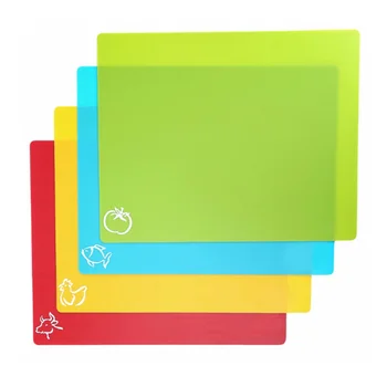 4 Pcs Best Cutting Mat Set Colorful Kitchen Cutting Board Set Super Easy Clean Modern Cutting Boards Nice Flexible Non-Stick
4 Pcs Best Cutting Mat Set Colorful Kitchen Cutting Board Set Super Easy Clean Modern Cutting Boards Nice Flexible Non-Stick