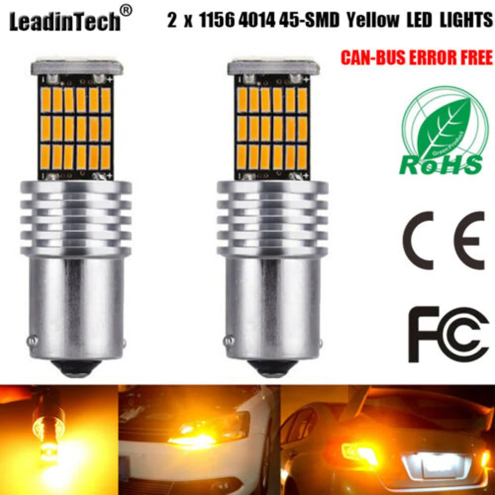 2pcs 1157 4014 45 SMD LED BAY15D Car Bulb Turn Signal Backup Light Parking Tail Reverse Lights For Universal Car
2pcs 1157 4014 45 SMD LED BAY15D Car Bulb Turn Signal Backup Light Parking Tail Reverse Lights For Universal Car