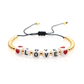 Go2boho Bracelets For Women Letter Bracelet Couples LOVE Gift Heart Jewelry Bijoux Femme 100% Fadeless Plated Gold Beads Jewel
Go2boho Bracelets For Women Letter Bracelet Couples LOVE Gift Heart Jewelry Bijoux Femme 100% Fadeless Plated Gold Beads Jewel