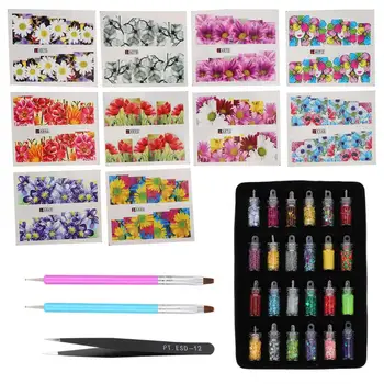 Professional Nail Art Glitter Powder Fashion DIY Decoration Sticker Tweezers Nail Art Pen Manicure Tool For Nail Art Accessorise 
Professional Nail Art Glitter Powder Fashion DIY Decoration Sticker Tweezers Nail Art Pen Manicure Tool For Nail Art Accessorise