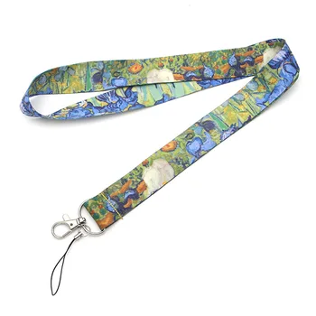 20pcs/lot Painter Van Gogh Mobile Phone Lanyard Key Chain Creative Clip Badge Hang Rope Customizable Neck Strap Lanyards AL2534
20pcs/lot Painter Van Gogh Mobile Phone Lanyard Key Chain Creative Clip Badge Hang Rope Customizable Neck Strap Lanyards AL2534