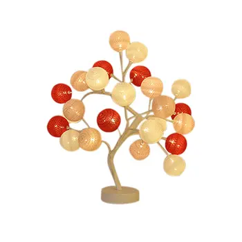 Led Cotton Ball Tree Light Lantern Bedside Lamp Usb Girl Heart Room Decoration Table Lamp Bedroom Dormitory Romantic Layout
Led Cotton Ball Tree Light Lantern Bedside Lamp Usb Girl Heart Room Decoration Table Lamp Bedroom Dormitory Romantic Layout