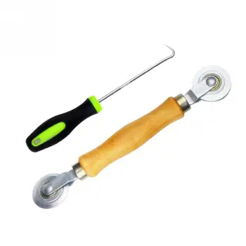 2pcs Home Security Screen Rolling Tool Set Door Window Roller Practical DIY Durable Hook For Installing Steel Wheel Reusable
2pcs Home Security Screen Rolling Tool Set Door Window Roller Practical DIY Durable Hook For Installing Steel Wheel Reusable