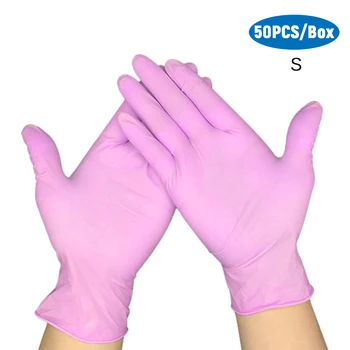 50PCS Disposable Nitrile Gloves Letex Free Powder Free Single Use Protective Gloves for Home Cleaning Kitchen Cooking Food
50PCS Disposable Nitrile Gloves Letex Free Powder Free Single Use Protective Gloves for Home Cleaning Kitchen Cooking Food