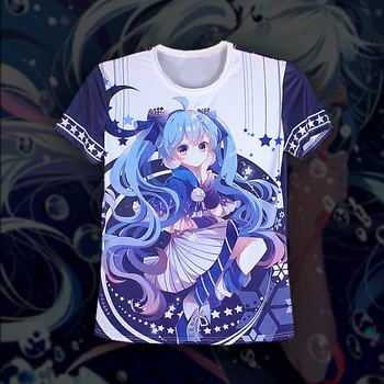 Hatsune Miku T Shirt Men Women Singer Sweatshirt 3D Print Anime Girl Short Sleeve Casual Hip Hop Street O Neck Top Pullover
Hatsune Miku T Shirt Men Women Singer Sweatshirt 3D Print Anime Girl Short Sleeve Casual Hip Hop Street O Neck Top Pullover