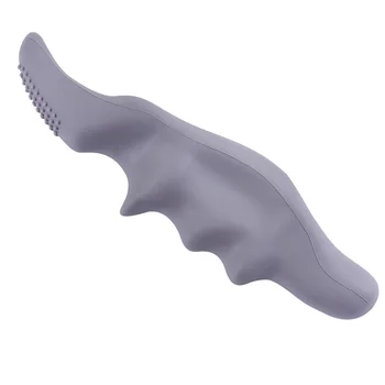 Silica Gel Massager Thumb Shaped Design Massager Pratical Thumb Massager for Joint Relieve Fatigue Daily Use (Grey)
Silica Gel Massager Thumb Shaped Design Massager Pratical Thumb Massager for Joint Relieve Fatigue Daily Use (Grey)