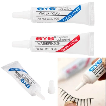 12Pcs False Eyelash Glue Waterproof Eye Lash Cosmetic Tools Faux Cil False Eyelashes Makeup Adhesive Clear-white Dark-black
12Pcs False Eyelash Glue Waterproof Eye Lash Cosmetic Tools Faux Cil False Eyelashes Makeup Adhesive Clear-white Dark-black