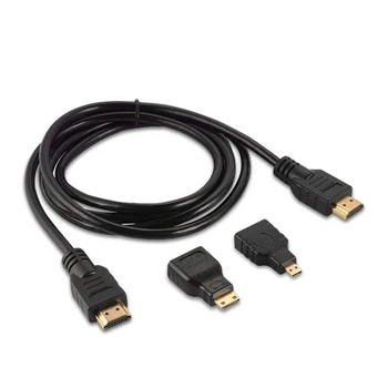 High quality Mini HDMI adapter Micro HDMI connector 1.5 meters 4K HD cable suitable for PS3 HDTV DVD XBOX PC Pro
High quality Mini HDMI adapter Micro HDMI connector 1.5 meters 4K HD cable suitable for PS3 HDTV DVD XBOX PC Pro