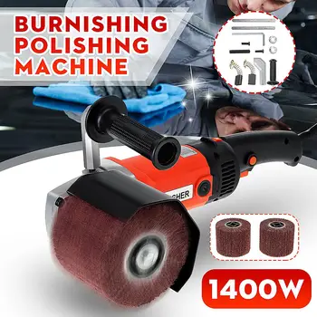 1400W 3000rmp Electric Polishing Burnishing Machine Burnisher Sander Polisher Adjustable 6 Speeds + 2G Rinding w/ Wheel
1400W 3000rmp Electric Polishing Burnishing Machine Burnisher Sander Polisher Adjustable 6 Speeds + 2G Rinding w/ Wheel