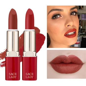SACE LADY 12 Colors Matte Lipsticks Waterproof Matte Lipstick Lip Sticks Cosmetic Easy to Wear Matte Batom Makeup Lipstick
SACE LADY 12 Colors Matte Lipsticks Waterproof Matte Lipstick Lip Sticks Cosmetic Easy to Wear Matte Batom Makeup Lipstick