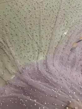 fast ship stock po001 good quality light lilac pearls 5 yards/bag tulle fabric for sawing dress /fashion show / wedding/party
fast ship stock po001 good quality light lilac pearls 5 yards/bag tulle fabric for sawing dress /fashion show / wedding/party