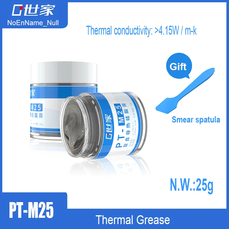 NoEnName-Null Computer Components With Scraper PC Laptop CPU Chipset Compound Cooling Thermal Grease Silicone Conductive Paste
NoEnName-Null Computer Components With Scraper PC Laptop CPU Chipset Compound Cooling Thermal Grease Silicone Conductive Paste