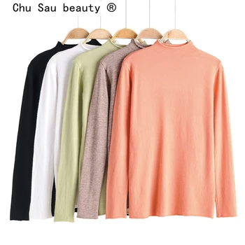 Chu Sau beauty Office Lady Solid Knitted Women's Pullovers Sweet Autumn Winter Warm High Elasticity O-neck Lady's Sweaters
Chu Sau beauty Office Lady Solid Knitted Women's Pullovers Sweet Autumn Winter Warm High Elasticity O-neck Lady's Sweaters
