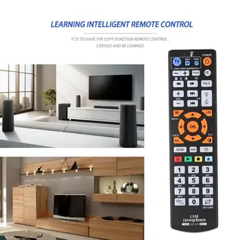 Black Universal Smart Remote Control Controller With Learning Function For TV CBL DVD SAT For Chunghop L336
Black Universal Smart Remote Control Controller With Learning Function For TV CBL DVD SAT For Chunghop L336