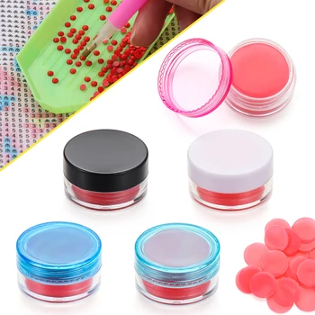 1PC DIY Diamond Painting Glue Clay Embroidery Cross Stitch Drilling Mud Diamond Painting Storage Container DIY Crafts Nail Tools
1PC DIY Diamond Painting Glue Clay Embroidery Cross Stitch Drilling Mud Diamond Painting Storage Container DIY Crafts Nail Tools