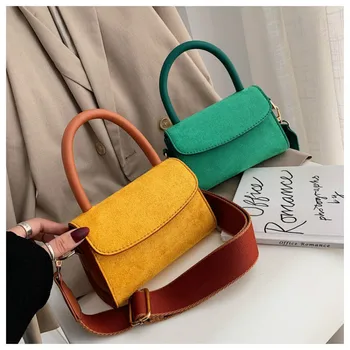 Suede Women Handbag Female 2019 New Luxury Designer Brand Scrub Shoulder Messenger Small Square Tote Bag Tide Crossbody Bag
Suede Women Handbag Female 2019 New Luxury Designer Brand Scrub Shoulder Messenger Small Square Tote Bag Tide Crossbody Bag