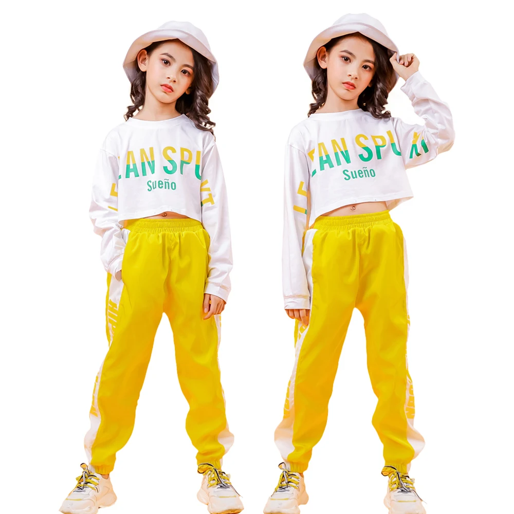 Lolanta для маленьких девочек, белый топ с длинными рукавами и розовым или желтым золотом свободные Jopping штаны в стиле «хип-хоп» улицей для танцевального представления, одежда повседневная одежда
Lolanta для маленьких девочек, белый топ с длинными рукавами и розовым или желтым золотом свободные Jopping штаны в стиле «хип-хоп» улицей для танцевального представления, одежда повседневная одежда